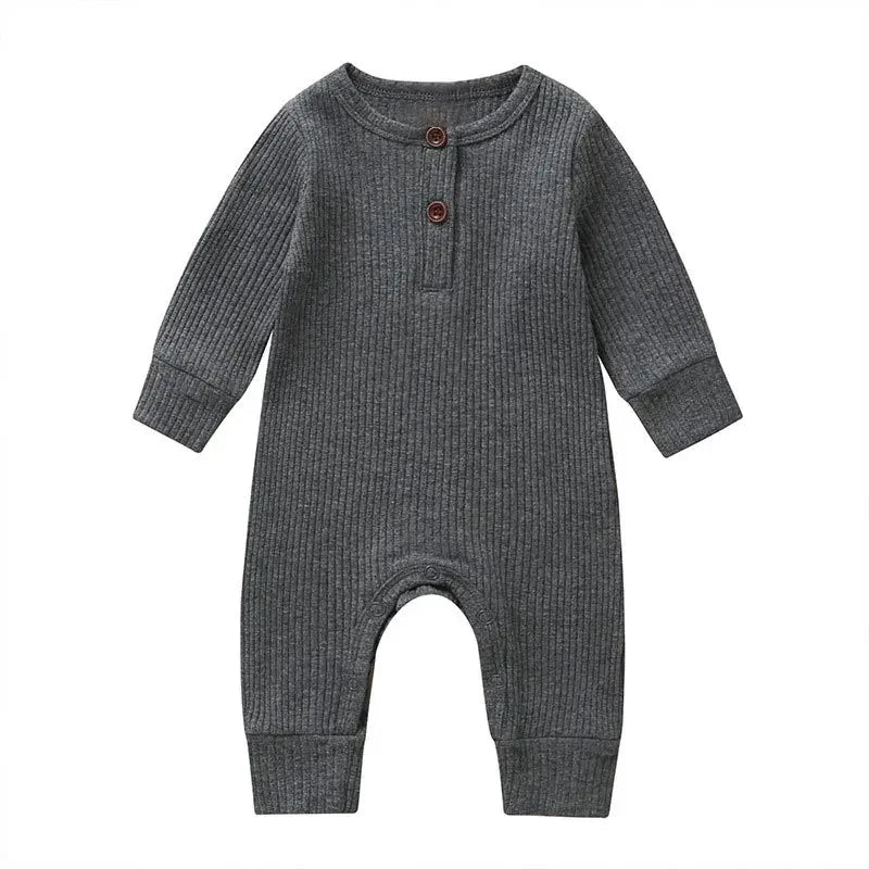 Autumn Baby Boys Girls Cotton Romper Jumpsuit