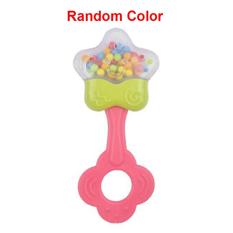 Baby Rattle Teether Educational Sensory Toy
