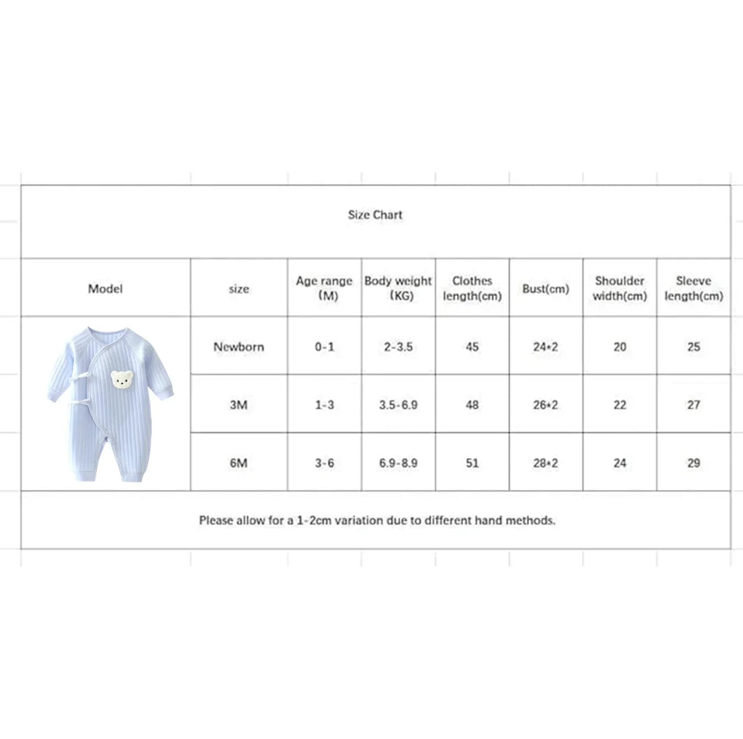 Boys Girls Newborn Winter Bodysuit