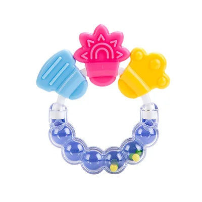 Baby Rattle Teether Educational Sensory Toy