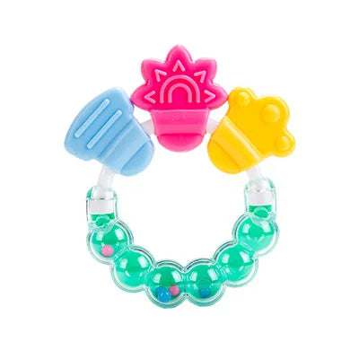 Baby Rattle Teether Educational Sensory Toy