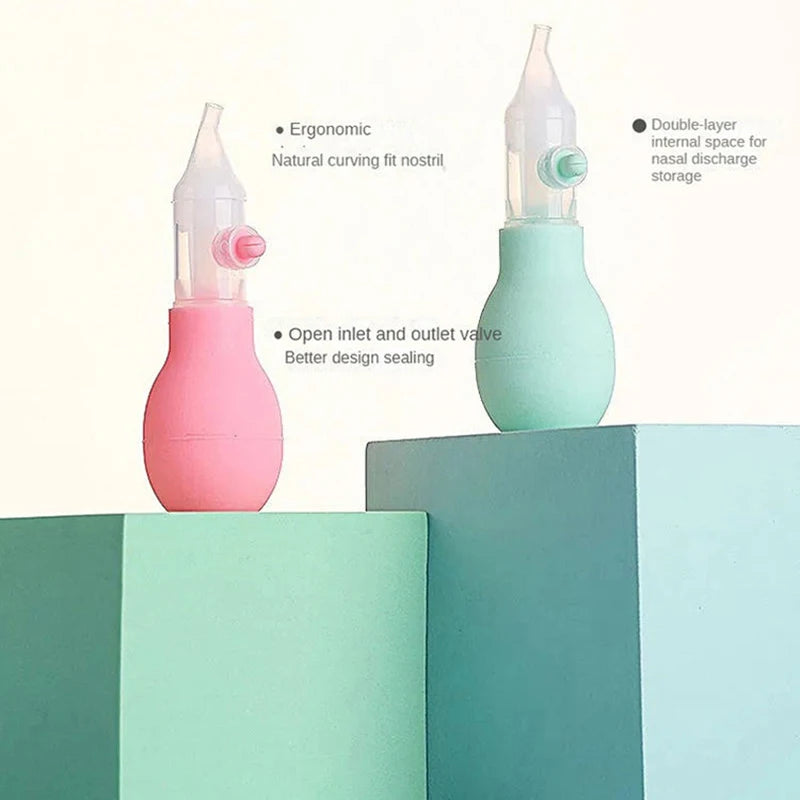 Silicone Baby Nasal Aspirator Vacuum Suction Safety Cleaner