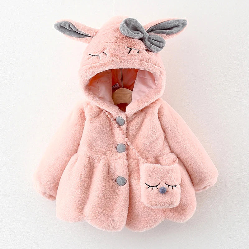 Cute Rabbit Ears Baby Hooded