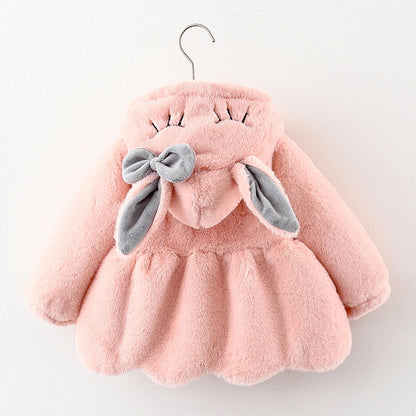 Cute Rabbit Ears Baby Hooded