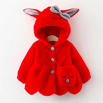 Cute Rabbit Ears Baby Hooded