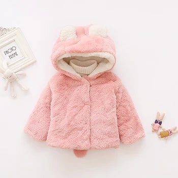 Cute Rabbit Ears Baby Hooded