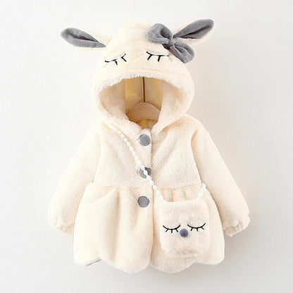 Cute Rabbit Ears Baby Hooded