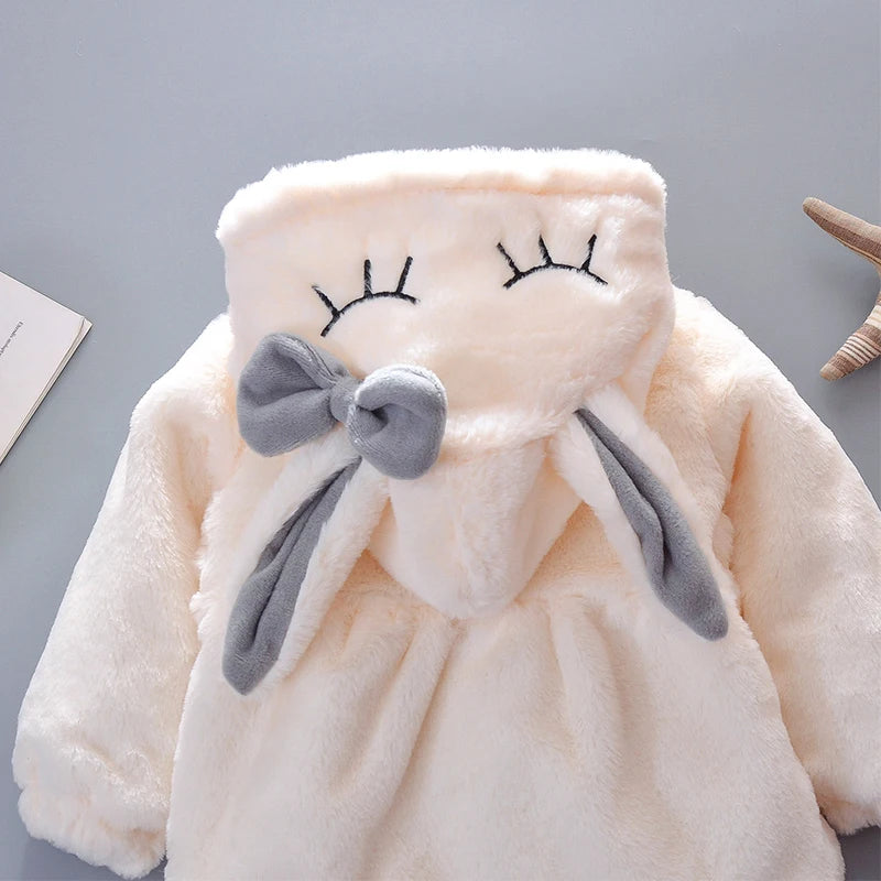 Cute Rabbit Ears Baby Hooded