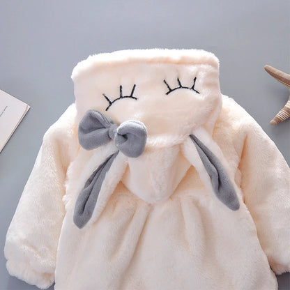 Cute Rabbit Ears Baby Hooded