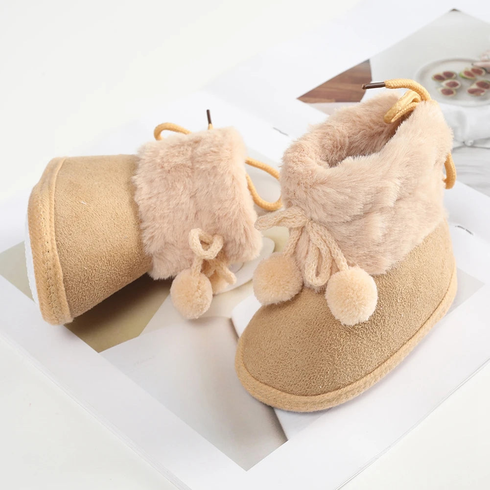 Winter Warm Baby Booties