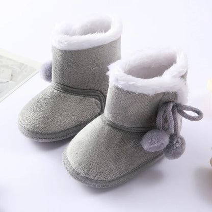 Winter Warm Baby Booties