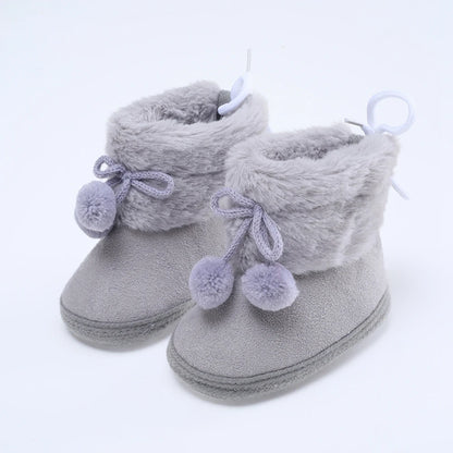 Winter Warm Baby Booties