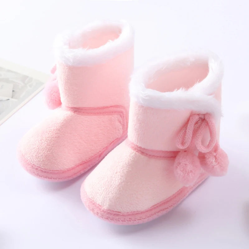 Winter Warm Baby Booties