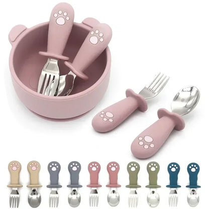 Cartoon Baby Tableware Set