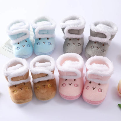 Winter Warm Baby Booties