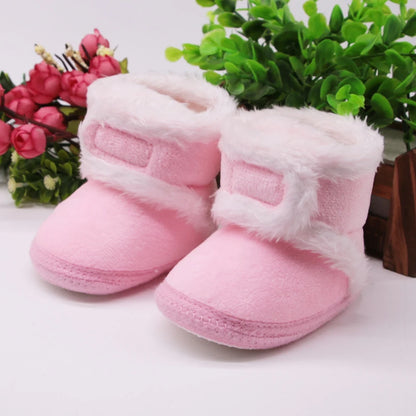 Winter Warm Baby Booties