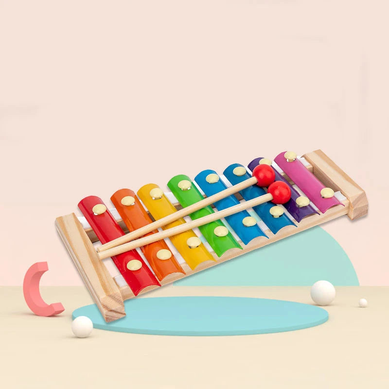 9-in-1 Wooden Montessori Toy Set