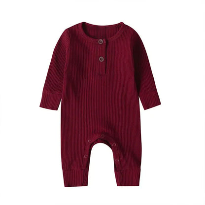 Autumn Baby Boys Girls Cotton Romper Jumpsuit