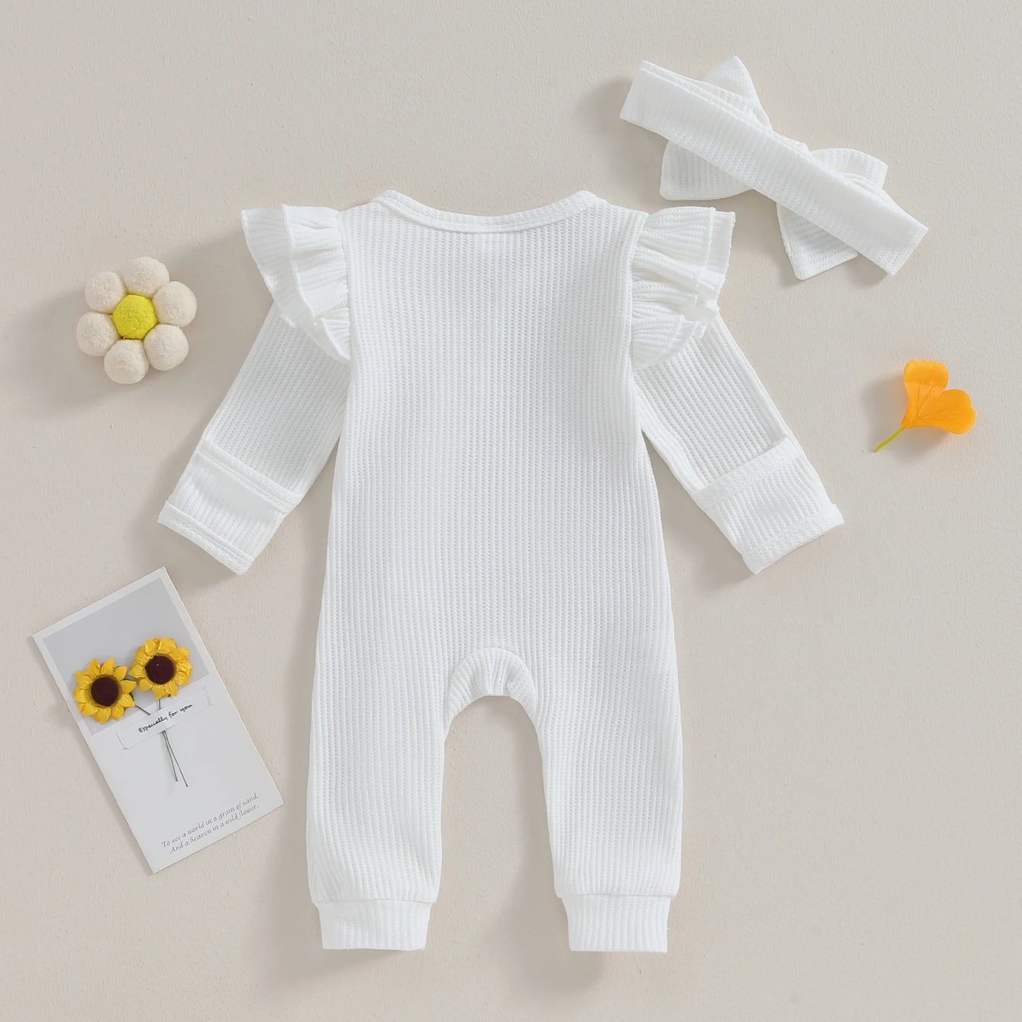 Infant Baby Girl Autumn Jumpsuit