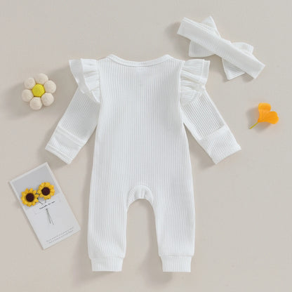 Infant Baby Girl Autumn Jumpsuit