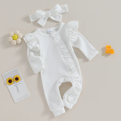 Infant Baby Girl Autumn Jumpsuit