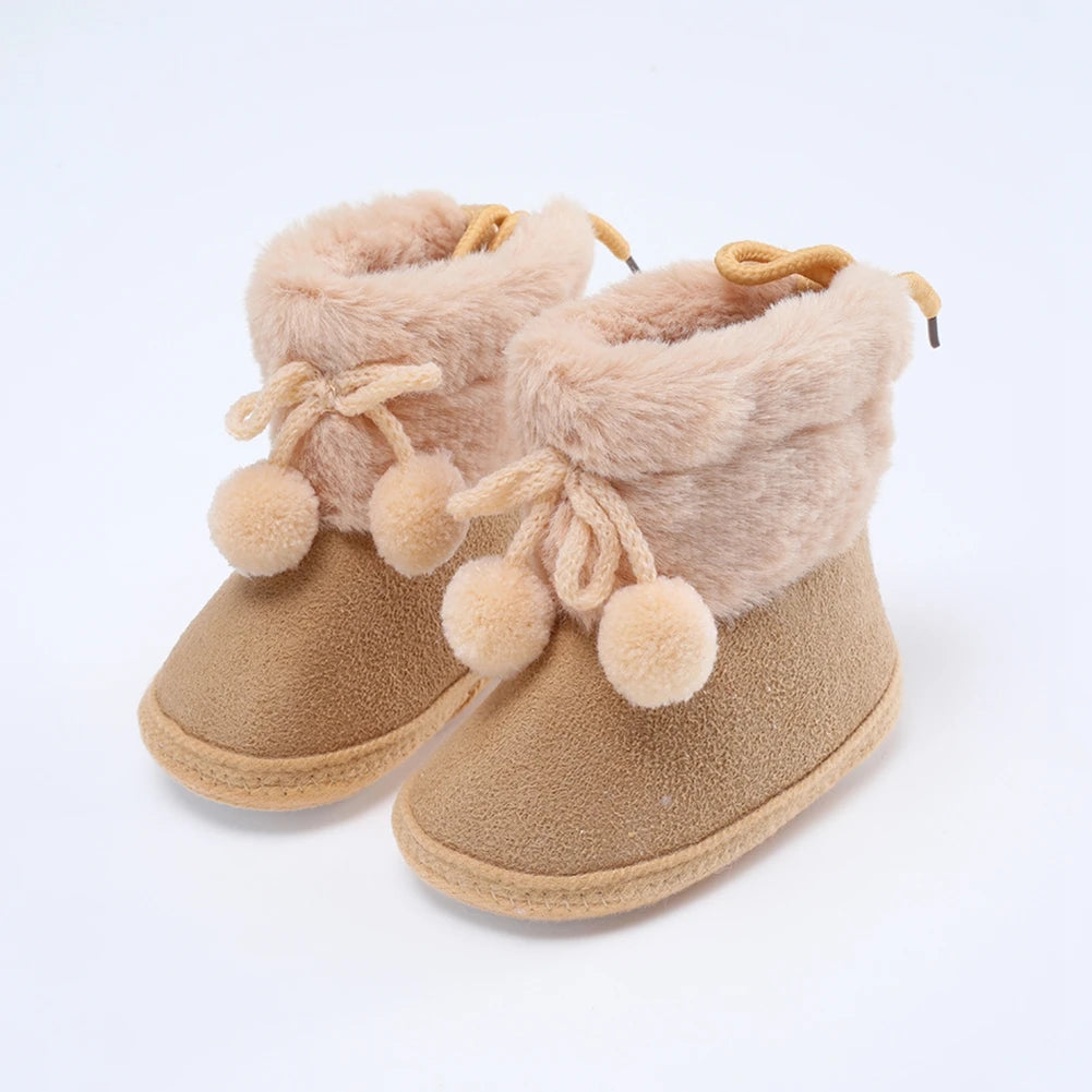 Winter Warm Baby Booties