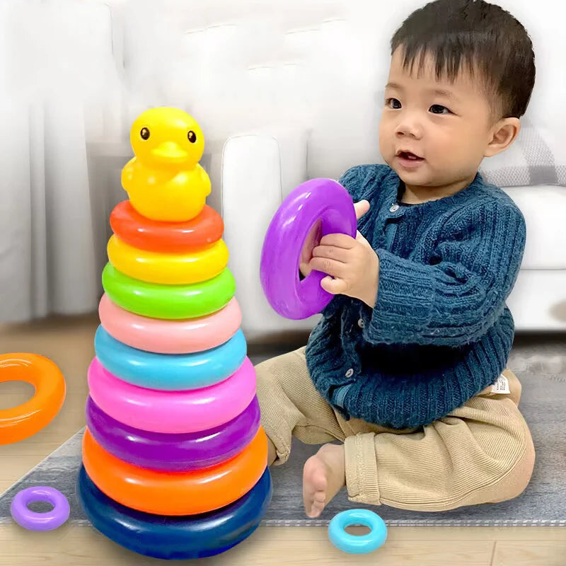 Montessori Rolling Ball Tower Toy