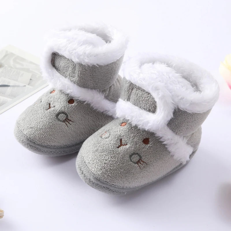 Winter Warm Baby Booties