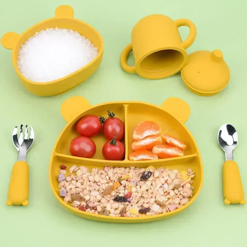 Cartoon Baby Tableware Set