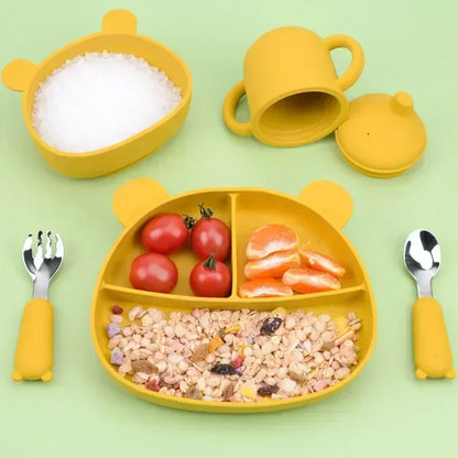 Cartoon Baby Tableware Set