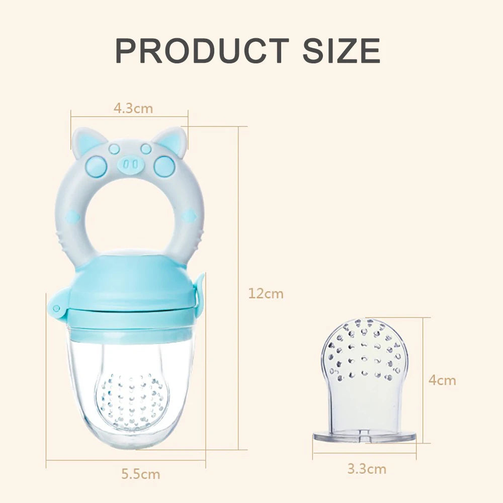 Silicone Fresh Food Nibbler Baby Feeder