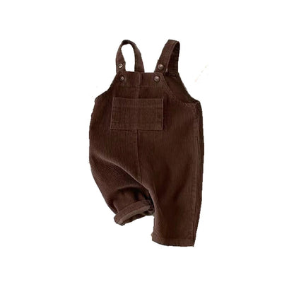 Corduroy Toddler Romper Jumpsuit