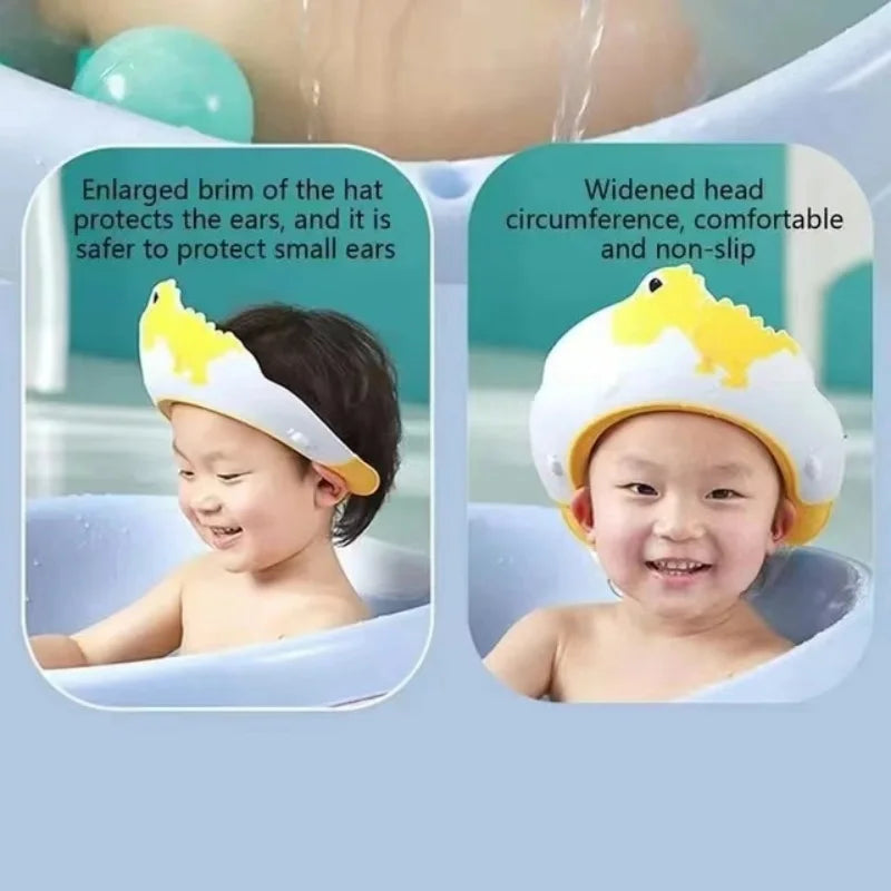 Adjustable Children Shampoo Cap