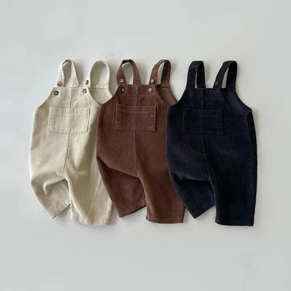 Corduroy Toddler Romper Jumpsuit