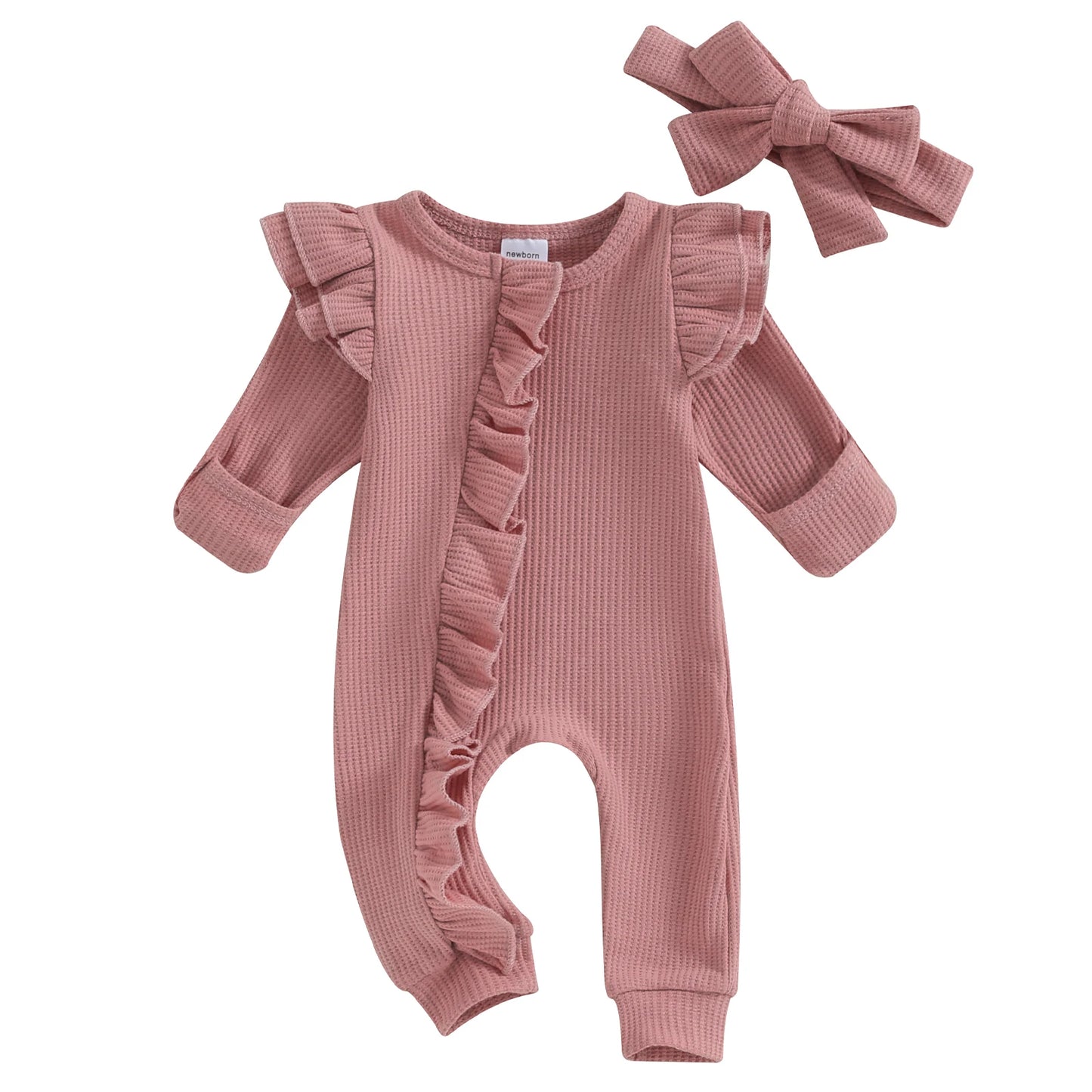 Infant Baby Girl Autumn Jumpsuit