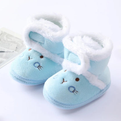 Winter Warm Baby Booties