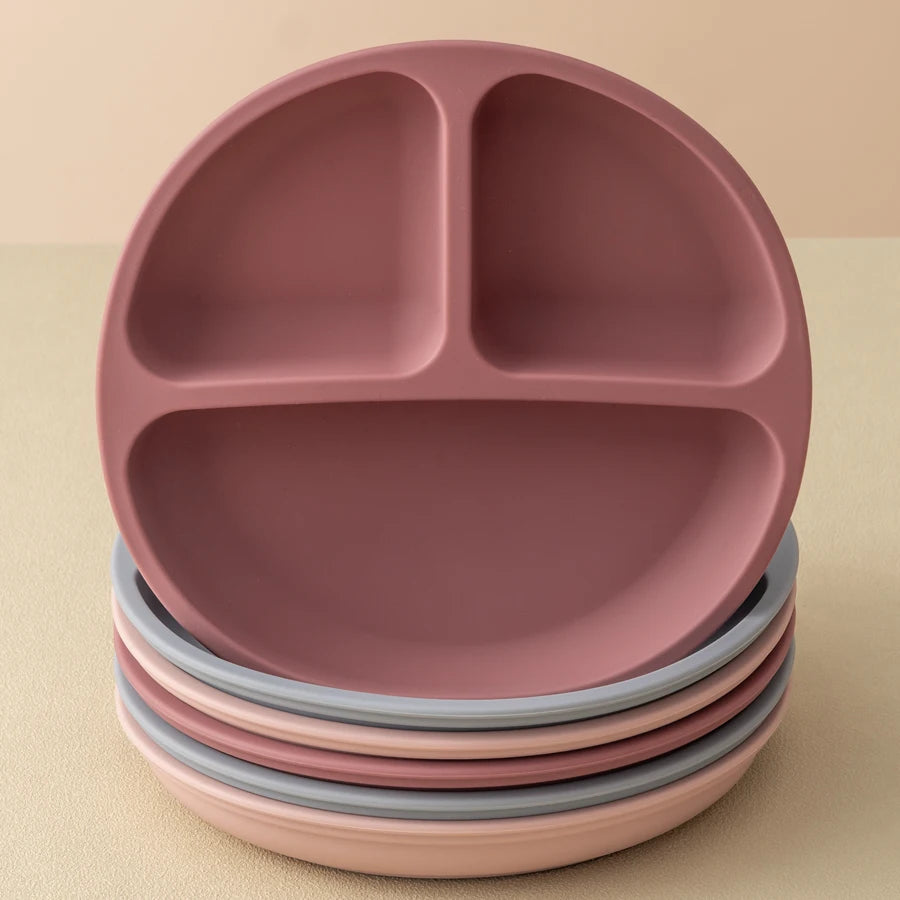 BPA-Free Silicone Suction Plates