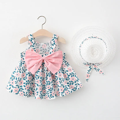 Toddler Summer Cotton Suspender Dress