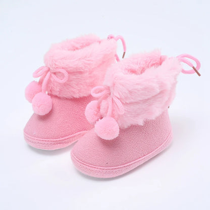 Winter Warm Baby Booties