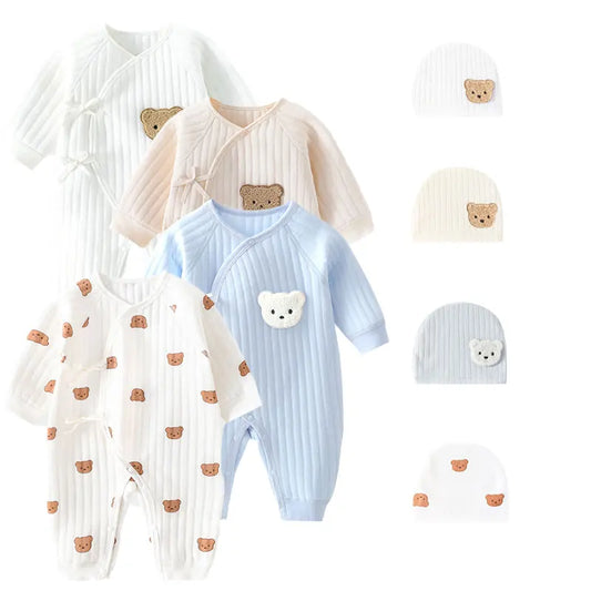 Boys Girls Newborn Winter Bodysuit