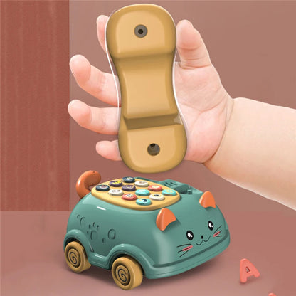 Montessori Musical Piano Phone Toy