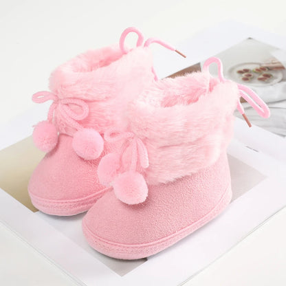 Winter Warm Baby Booties