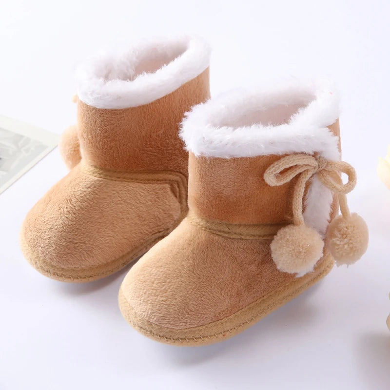 Winter Warm Baby Booties