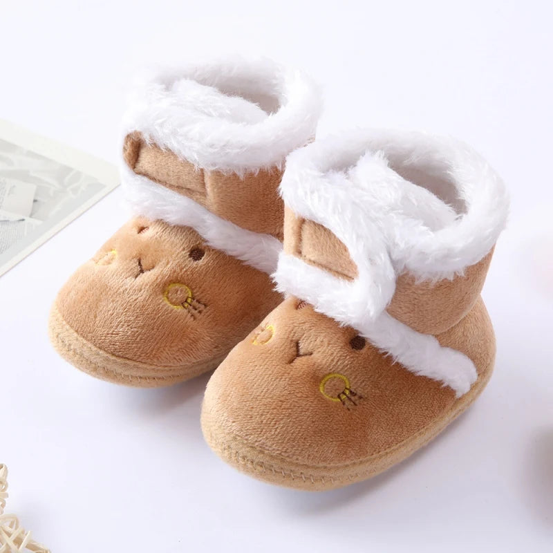 Winter Warm Baby Booties