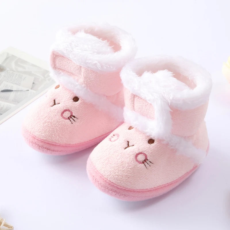 Winter Warm Baby Booties