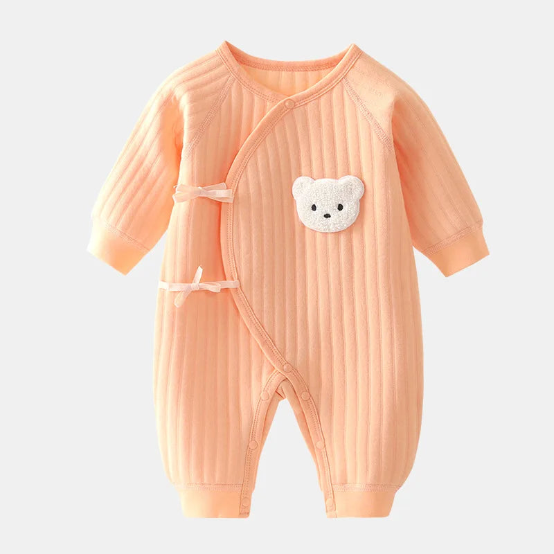 Boys Girls Newborn Winter Bodysuit