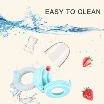 Silicone Fresh Food Nibbler Baby Feeder