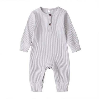 Autumn Baby Boys Girls Cotton Romper Jumpsuit