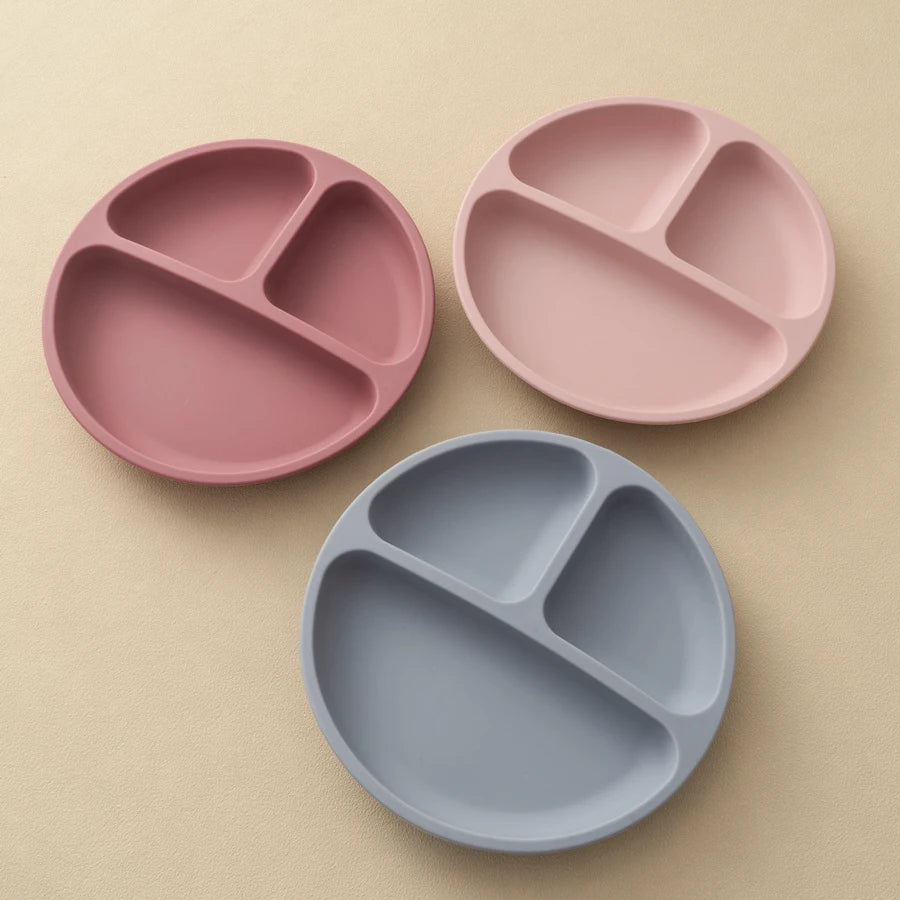 BPA-Free Silicone Suction Plates